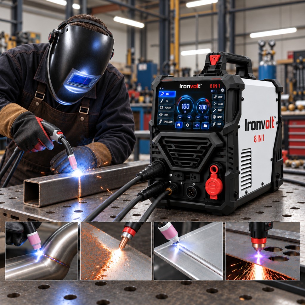 Ironvolt™ — verschiedene Schweißarbeiten
