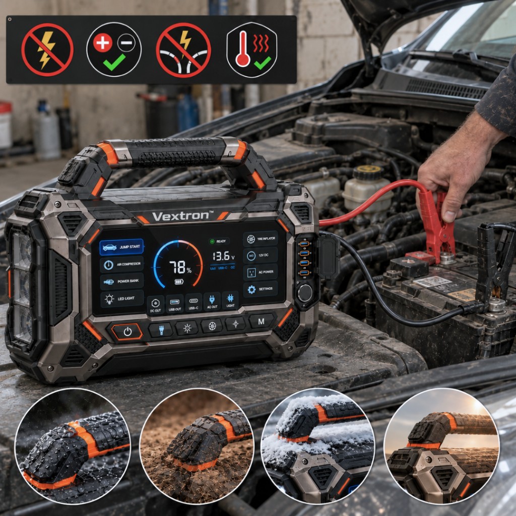Vextron™ — protezione IP68 e sicurezza totale