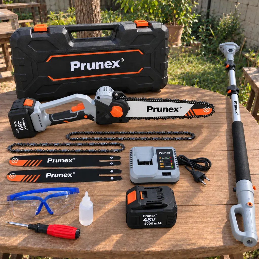 Kit completo Prunex™ su tavolo in giardino — Davide Moretti